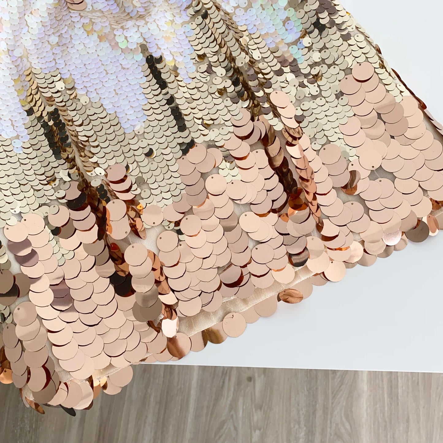 Summer sequin high waist mini skirt European and American style slim fit pure sexy hot girl