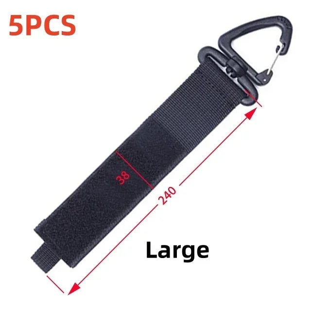 Extension Cord Holder Organizer Car Trunk Tool Heavy-Duty Hook Loop Storage Strap for House Basement RV Garage for Cables Winder
