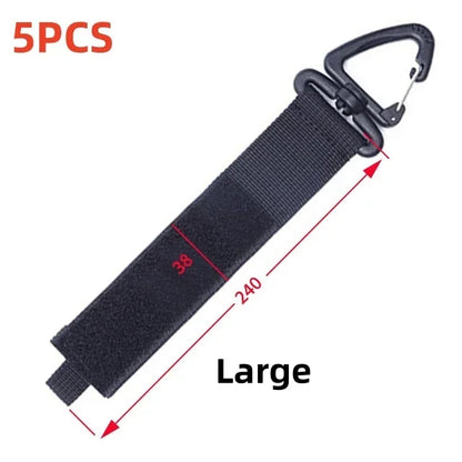Extension Cord Holder Organizer Car Trunk Tool Heavy-Duty Hook Loop Storage Strap for House Basement RV Garage for Cables Winder