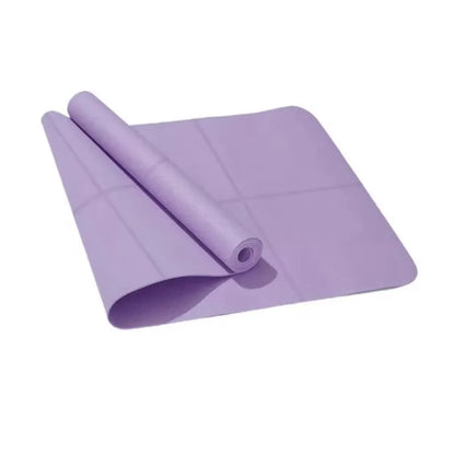 1Pc Purple Yoga Mat Anti-skid Sports Fitness EVA Comfort Foam Thick Yoga Mat for Exercise Yoga and Pilates Gymnastics Mat