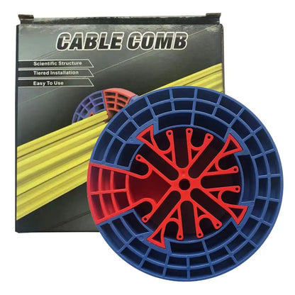 Cable Management Comb Tool Dresser Bundler Organizing Tool Portable Wire Comb Perfect For Cable Management