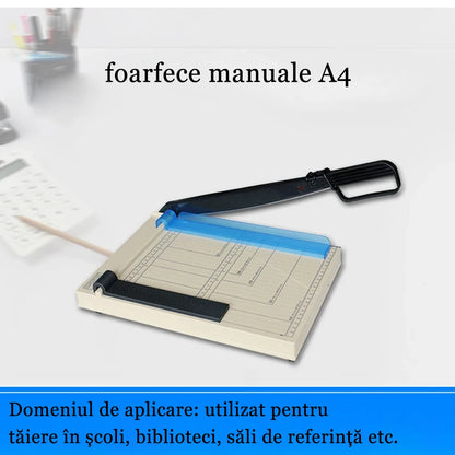 1pc Paper Cutter, Paper Cutter, Paper Photo Cutting Tool with Handle, Great for Paper, Labels, Photos and Cardstock