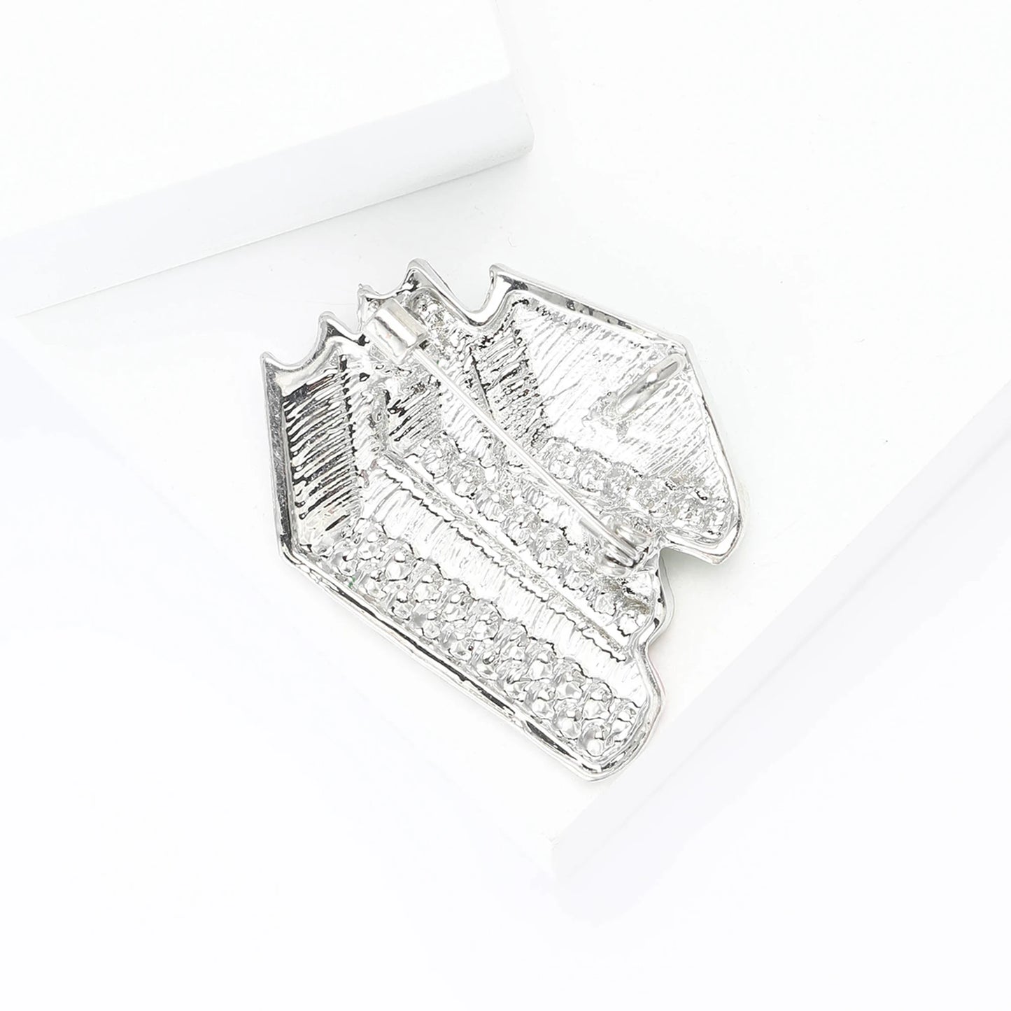 Rhinestone Three Books Brooches for Women Unisex Enamel Study Tool Pins Banquet Party Backpack Gifts Jewelry Accessories