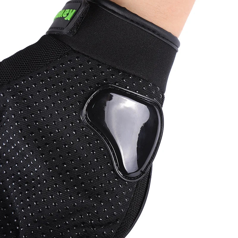 Kawasaki Gloves All Finger Bicycle Breathable Gloves Motorcycle Collision Avoidance Rider Gloves Outdoor Sports Gloves