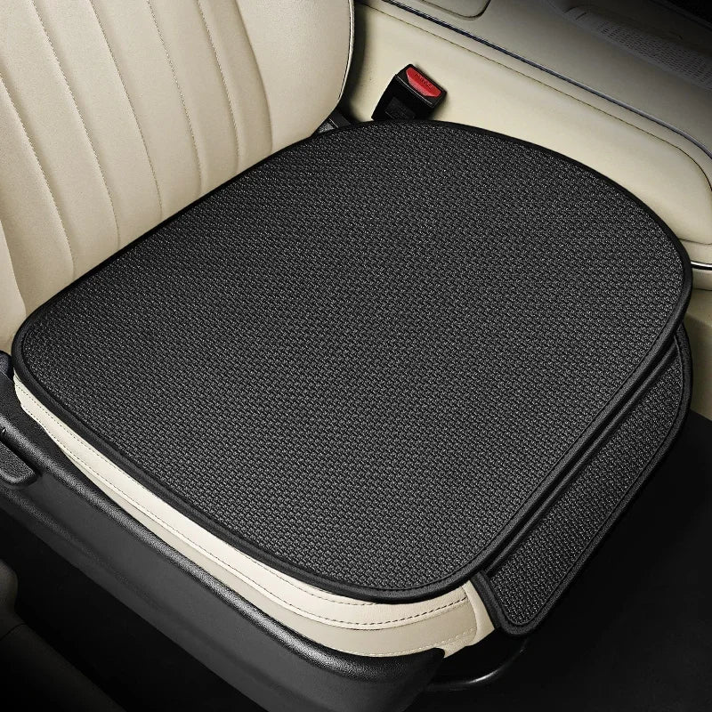 Car Seat Cushion Breathable Ice Silk Anti-Slip Car Seat Cover Set Four Seasons Universal Car Seat Cover Car Interior Accessories