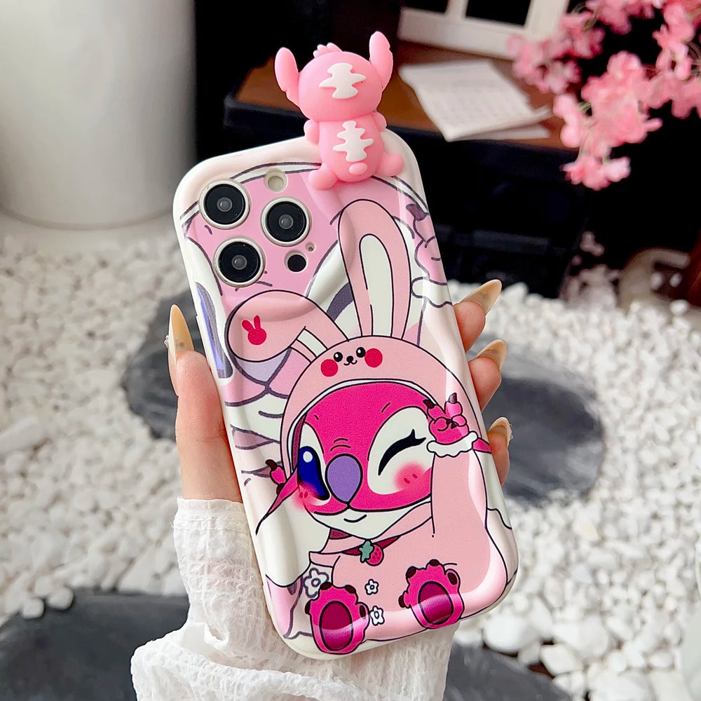 Cute Stitch protective cover For XiaoMi 10i 10TLITE 11 11PRO 11LITE 11i 12 12s 12pro 13 13T 13TPro 14 14T 14pro 14Ultra 15 15Pro