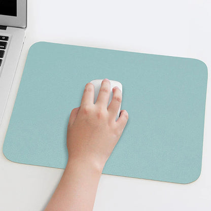 Small PU Mouse Pad NonSlip Professional Gaming Desktop Mouse Pad Waterproof Anti-Scratch Easy To Clean Mat For PC Laptop Desktop