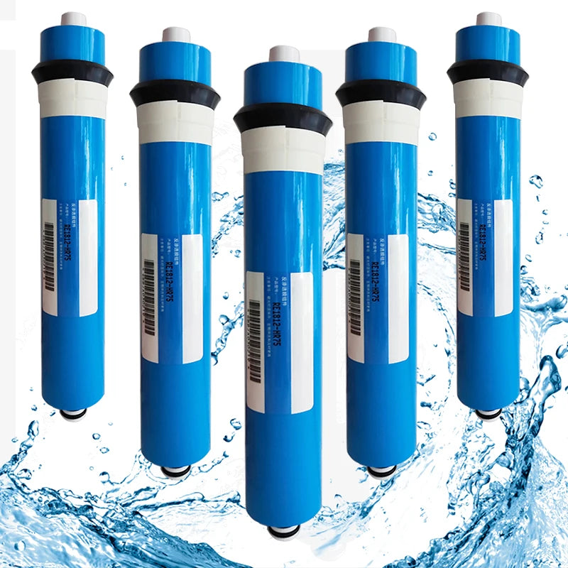 Home Kitchen Reverse Osmosis RO Membrane Replacement Water System Filter Purifier Water Drinking Treatment 50/75/100/125/150GPD