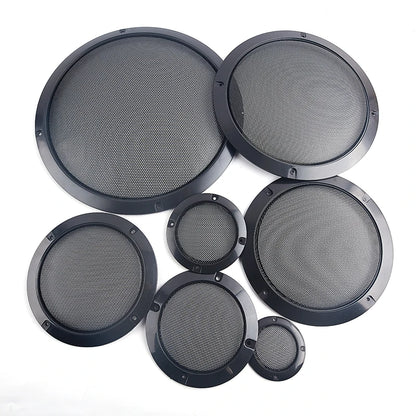 2/3/4/5/6.5/8Inch Speaker Net Cover High-grade Car Home Mesh Enclosure Speakers Plastic Frame Metal Iron Wire Grilles