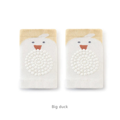 New Arrival Baby Knee Pads Summer Thin Cartoon Kids Knee Pads Protective Newborn Knee Pads Crawling Anti-Slip Knee Pads For Baby