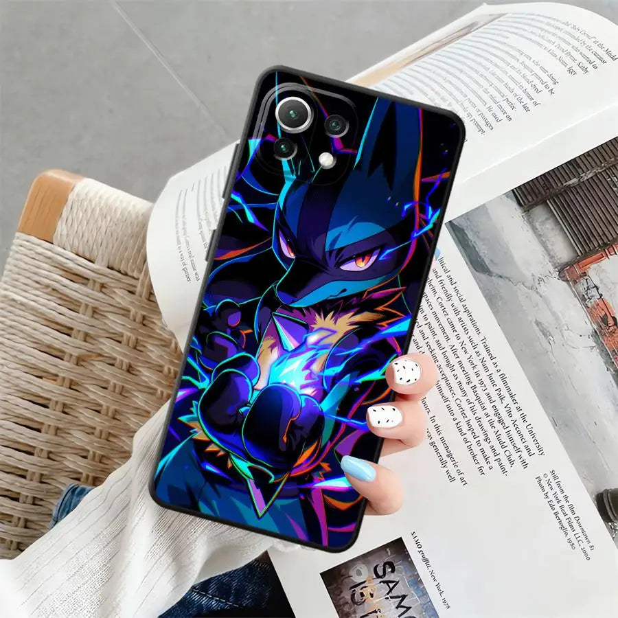 Funda Phone Cover Case for Xiaomi Mi 11T 12T Pro 15 Pro 12X 13 Lite 12 14 10T 11 Cool Pokemon Pikachu