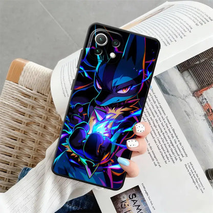 Funda Phone Cover Case for Xiaomi Mi 11T 12T Pro 15 Pro 12X 13 Lite 12 14 10T 11 Cool Pokemon Pikachu