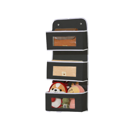 Over-The-Door Hanging Organizer - Extra Large Multi-Layer Storage Bag for Toys Dorm Room Essentials & Closet Organization System