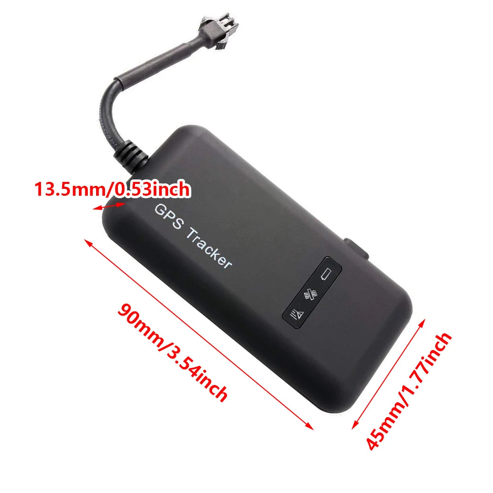 Car/Motorcycle Real-time GPS Tracker Tracking Locator Device GPRS GSM Anti-Theft For Truck Bicycle Car Accessories