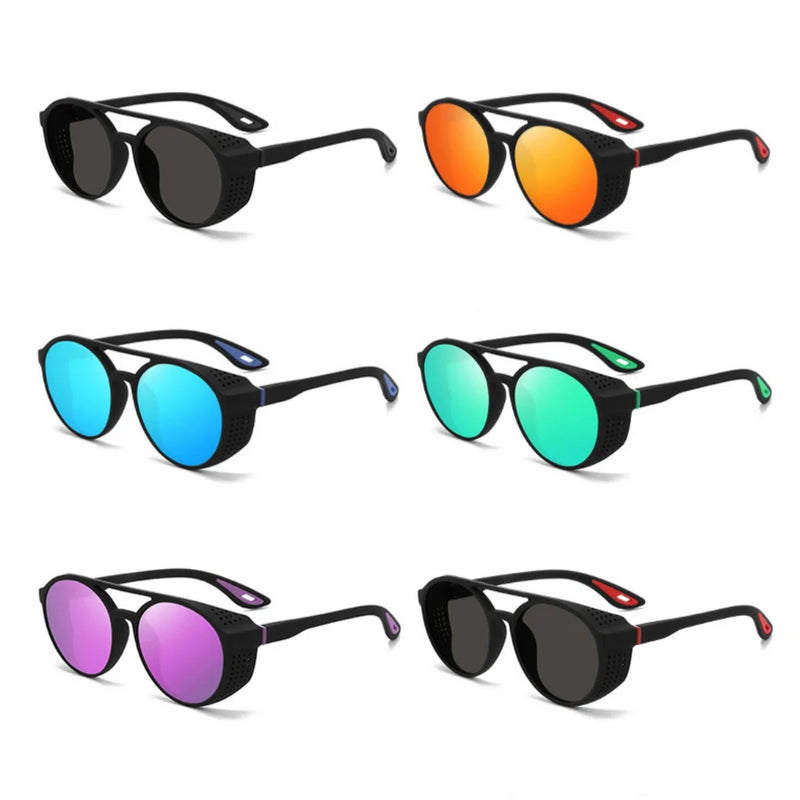 Polarized Sunglasses Sun Glasses with Side Shields UV400 Protection Mirrored Lens Outdoor Sport Driving Fishing Cycling Glasses