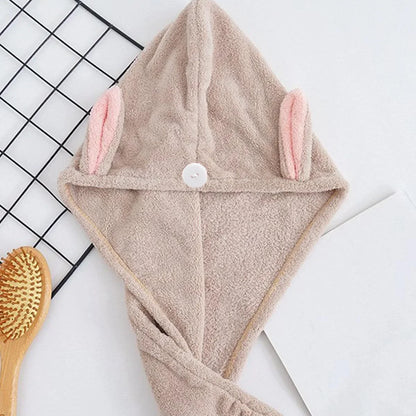 1pc Microfiber Hair Towels Super Absorbent Hair Drying Towel Turban For Women And Girls Quick Magic Hair Dry Hat