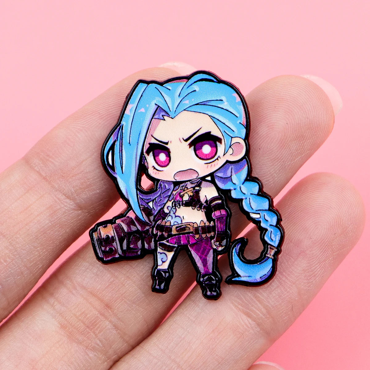 Cute Anime Game Girl Enamel Pin Women's Brooch Lapel Pins Backpack Brooches for Clothes Badges Cute Fashion Jewelry Accessories