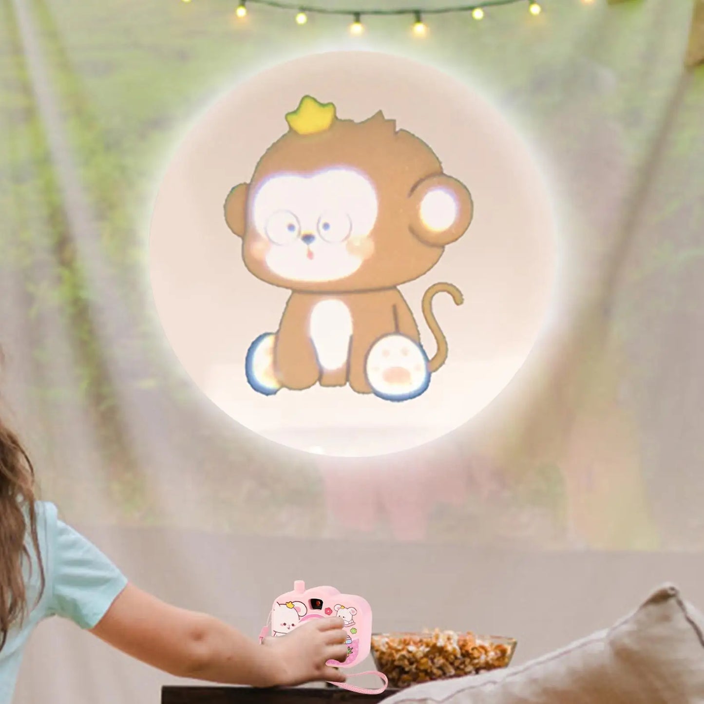 Kids Projector Camera Animal Image Small Projector Educational Learning Projector Toys Portable Projector for Learning