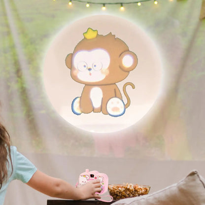 Kids Projector Camera Animal Image Small Projector Educational Learning Projector Toys Portable Projector for Learning