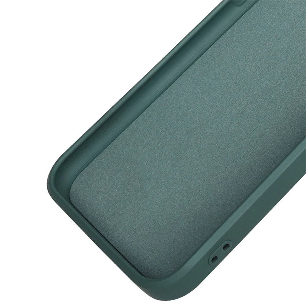 Luxury Cases for Xiaomi Mi 12 12S 12T Pro 12X Ultra Soft Square Matte Silicone Mi 12 lite 5G Thin Lens Protection Original Case