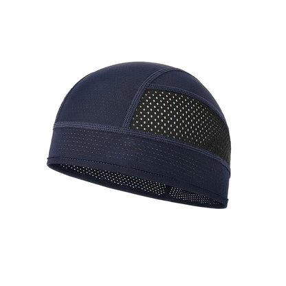 Motorcycle Helmet Cap: Outdoor Cycling and Mountain Biking Cap, Sweat-Wicking and Breathable Mesh Head Cover