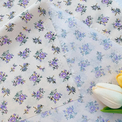 Ins Table Cloth Floral Printed Decoration Floral Cloth Rose Lavender Pattern Desk Cover Bedroom Desk Tablecloth Home Decor 식탁보
