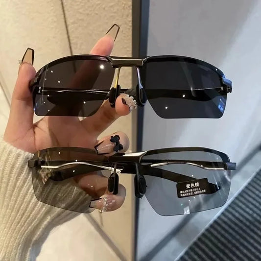 Men Sunglasses Male Photochromic Polarized Driving Outdoor for Men Day Night EyeWear High Quality Anti Radiation Glasses for Men