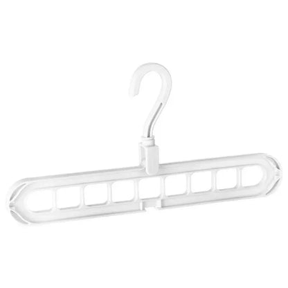 9-Hole Clothes Hanger Organizer Multi-Function Folding Space Saving Magic Hangers Scarf And Clothes Storage Rack for Home