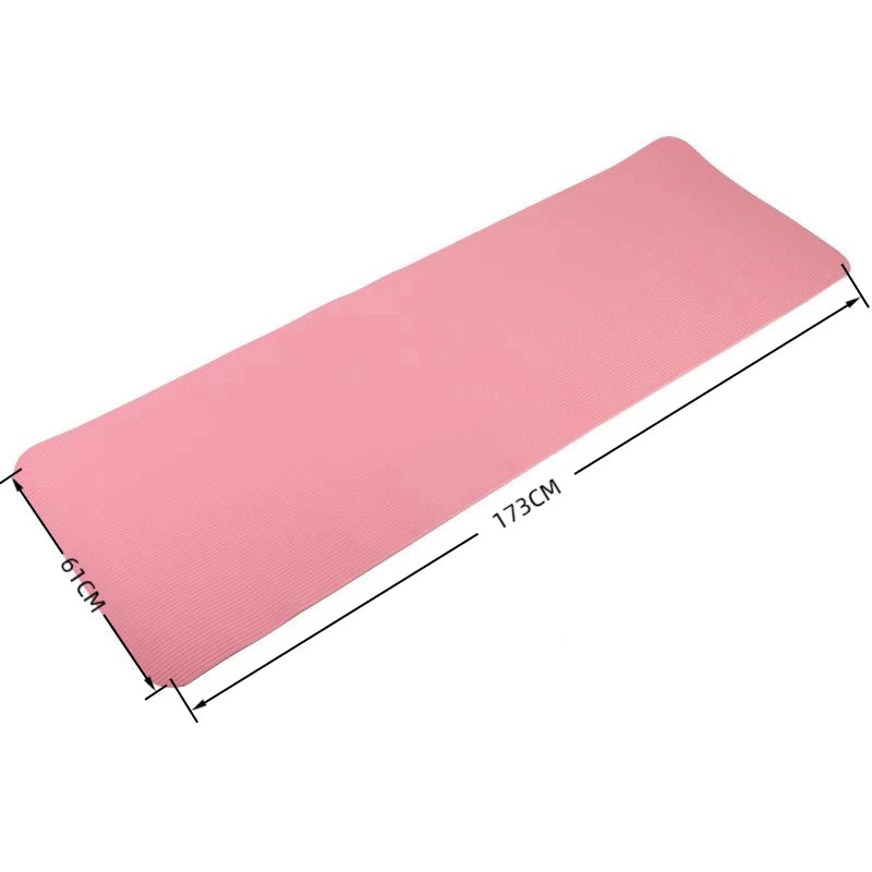 1PC 3MM Thick Sports Fitness Mat for Exercise, Anti-slip EVA Foam Yoga Mat for Pilates and Gymnastics