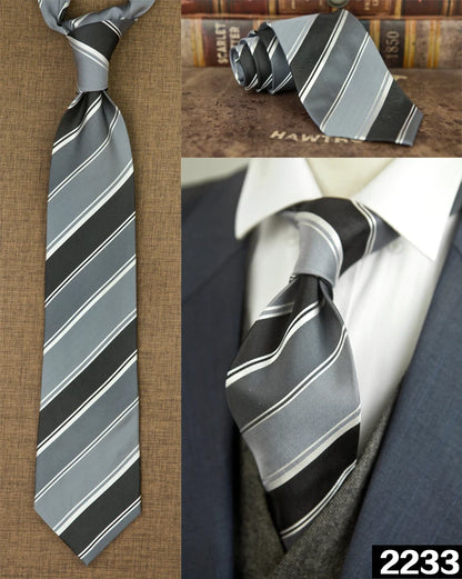 Ties Unusual Pattern Checked Abstract Polka Dots Stripes 100% Silk Jacquard Woven Fashion Brand New Casual Formal Party