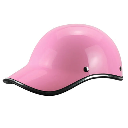 Motorcycle Half Helmet Baseball Cap Style Women Helmet Adult Electric Bicycle Helmets Bike Men Classic Scooter Mountain Light