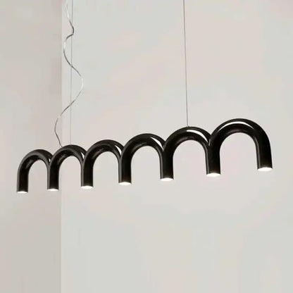 High-level LED Chandelier Modern Art Lights Bedroom Kitchen Designer Bar Long Lamps Restaurant Living Room Home Decor Lighting