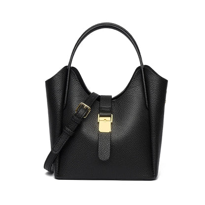 Genuine Leather High Quality Women's Tote Bag Designer Female Crossbody Bag Retro Casual Female Shoulder Messenger Handbags 2026