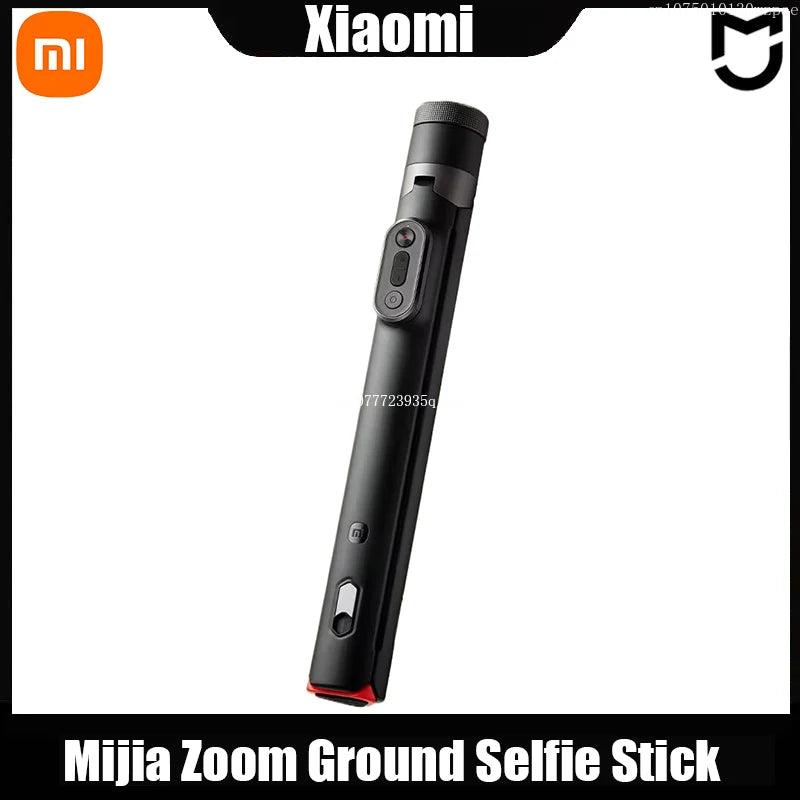 Original Xiaomi Mijia Zoom Ground Selfie Stick Bluetooth Remote Control Portable Multi-functional Tripod
