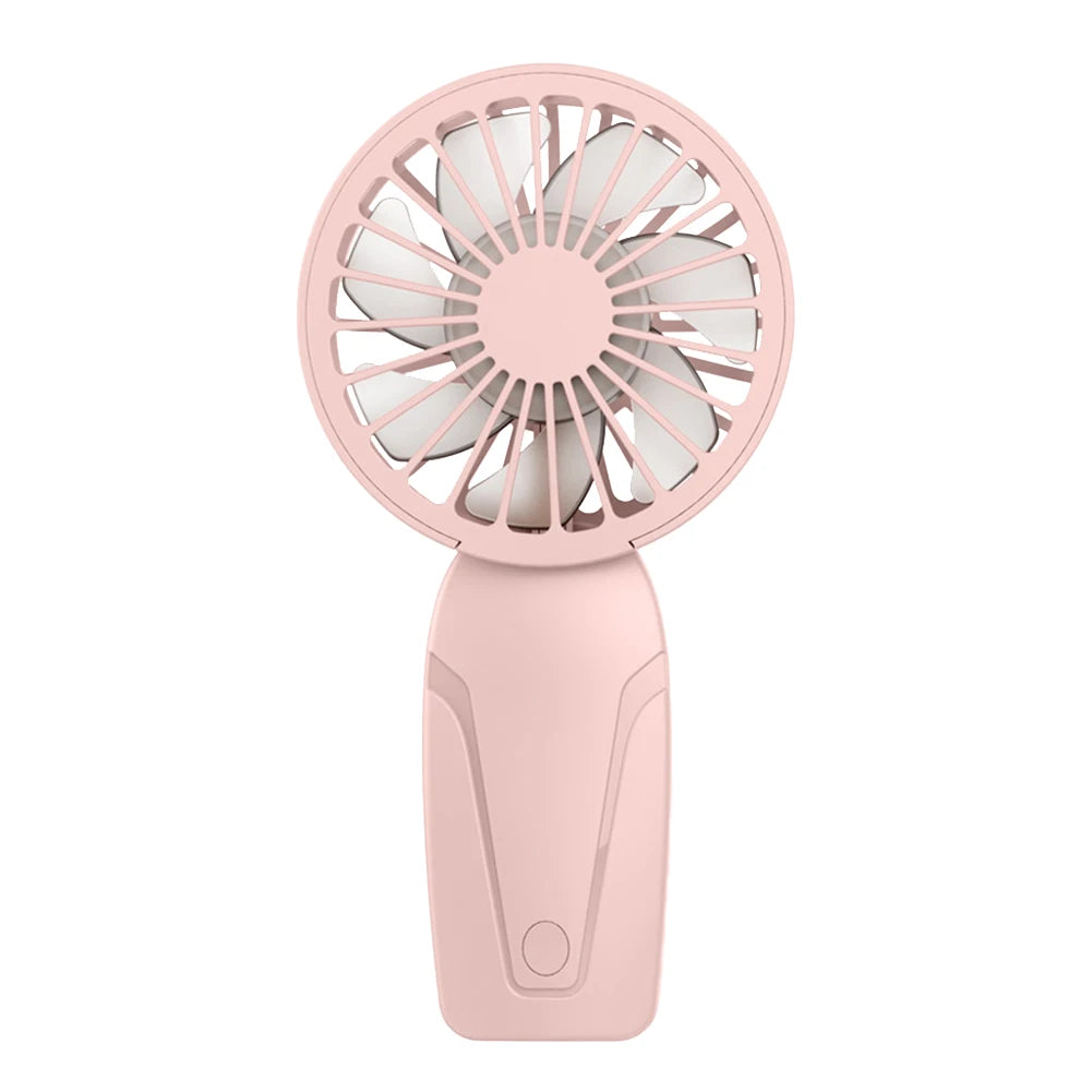 Portable Handheld Fan USB Rechargeable Personal Fan 3 Speeds Mini Fan for Home Office Travel and Outdoor Activities