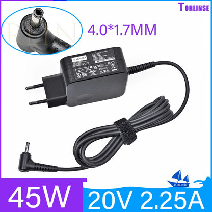 20V 2.25A 45W 4.0*1.7mm Laptop Power Adapter for Lenovo Charger Ideapad 100 100s Yoga310 Yoga510 AC Adapter Charger ADL45WCC