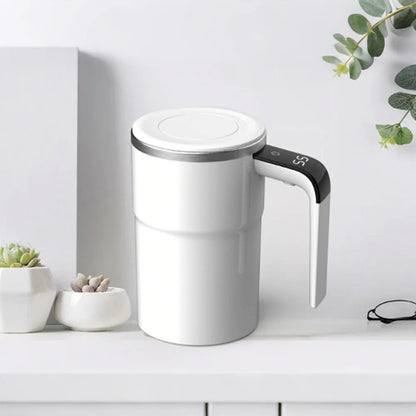 380ml electric mixing cup rechargeable 304 stainless steel mixer smart pour-over coffee machine portable blender