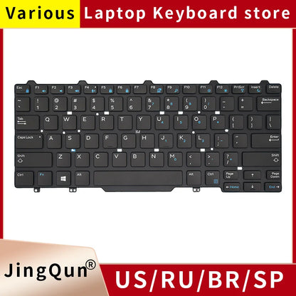 New Genuine Laptop Keyboard Compatible for DELL Latitude 3340 3350 5480 5490 E3340 E7450 E5450 E7470 E5470