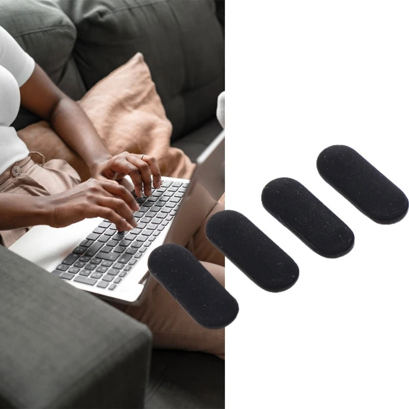 4 Piece Laptop Rubber Feet , Non-Slip Replacement Bottom Case Feet Pad for Dell E7440 E7240 E7250 E7450 E7270 E7470