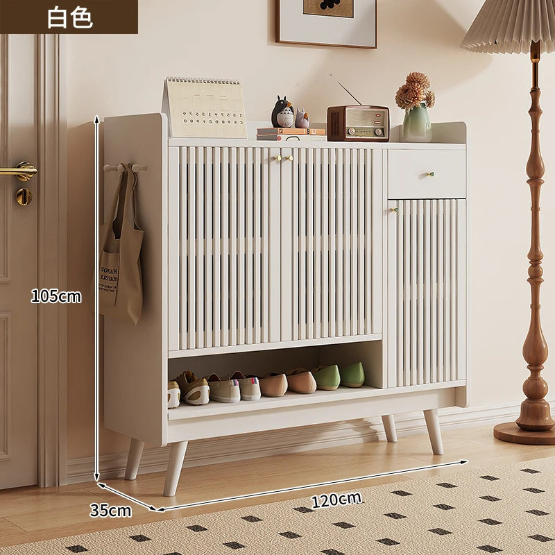 Slippers Storage Shoe Shelf College Dorm Essentials Modern Vertical Organizer Shoe Cabinet Wooden Muebles Entrance Furniture