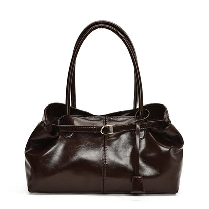 Vintage Handbag for Women Large Capacity 2026 New Underarm Commuting Bag Fashion Female Casual Single Shoulder Tote Bag Handbags