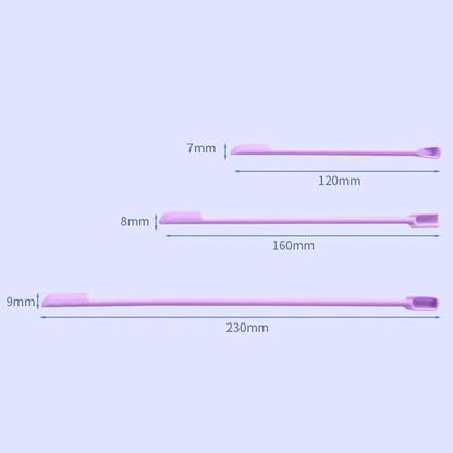Face Mask Brush Cosmetic Last Drop Scoop Beauty Tools Silicone Spatula Deep Bottle Scraper Cosmetics Spoon Makeup Brushes