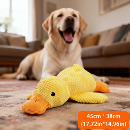 New Dog Toy Plush Blue Goose Pet Teddy Puppy Large Dogs Toys Duck Tough Bite Chew Plush Sound Toy Relieve Boredom Pet Supplies