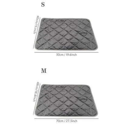 Pet Bed Mat Anti-Slip Self-Heating Dog Pad Folding Soft Warming Pet Pad Thermal Cozy Dog Kennel Mat for Cats and Dogs