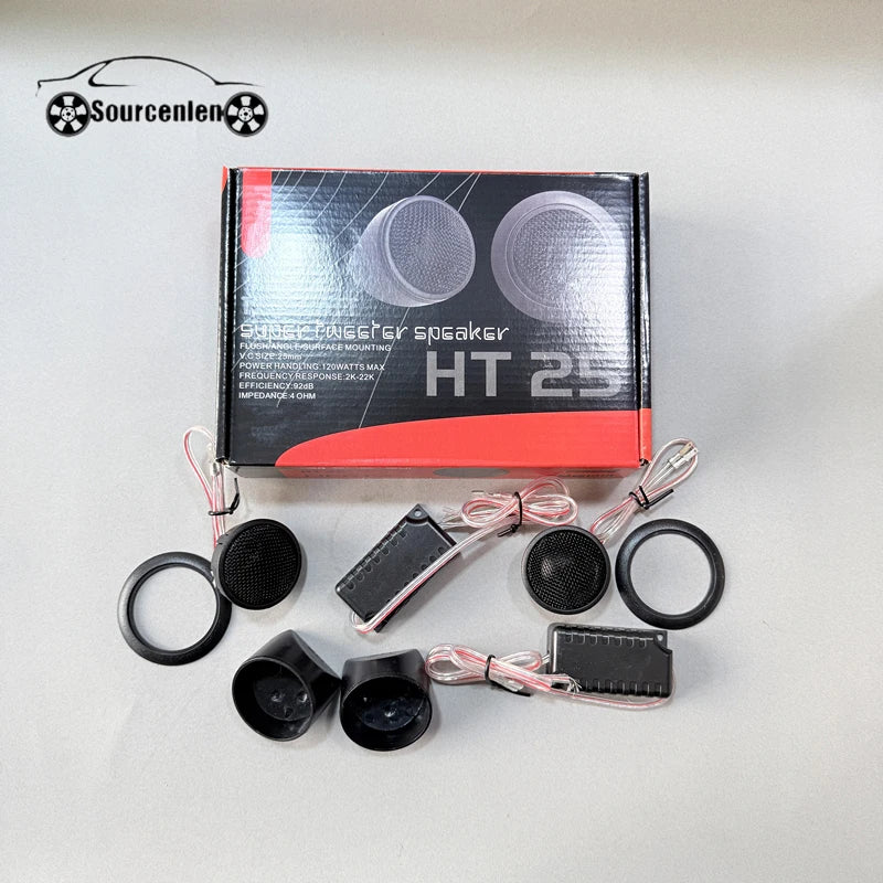 Speaker Component  Power 120W Dome Tweeter Car Speaker Crossover Divider Vehicle Auto Music Haut Parleur Voiture