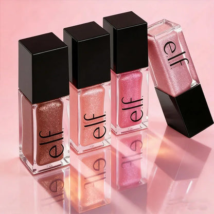 ELF Shimmer Highlight Lip Honey Oil Moisturizes Nourishes Plump Lips and Reduces Lip Lines，The Pre-makeup Gel Moisturizes Glaze