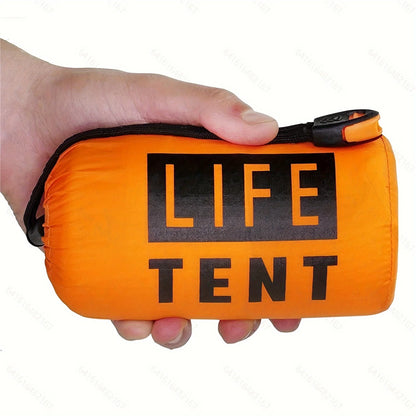 2 Person Emergency Tent  Camping Travel  Family Campaign House Tourist Tents Cool Gear Equipment Coat