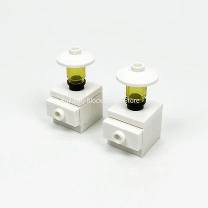 MOC Modern Home Sofa, TV Cabinet, Furniture, Refrigerator Small Particle Building Block Scene Construction Toy Model