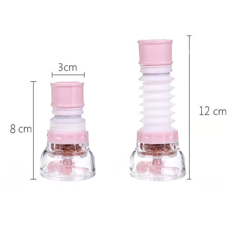 Universal 360 Rotation Faucet Bubbler Swivel Water Saving Economizer Head Shower Kitchen Faucet Nozzle Adapter Sink Accessories