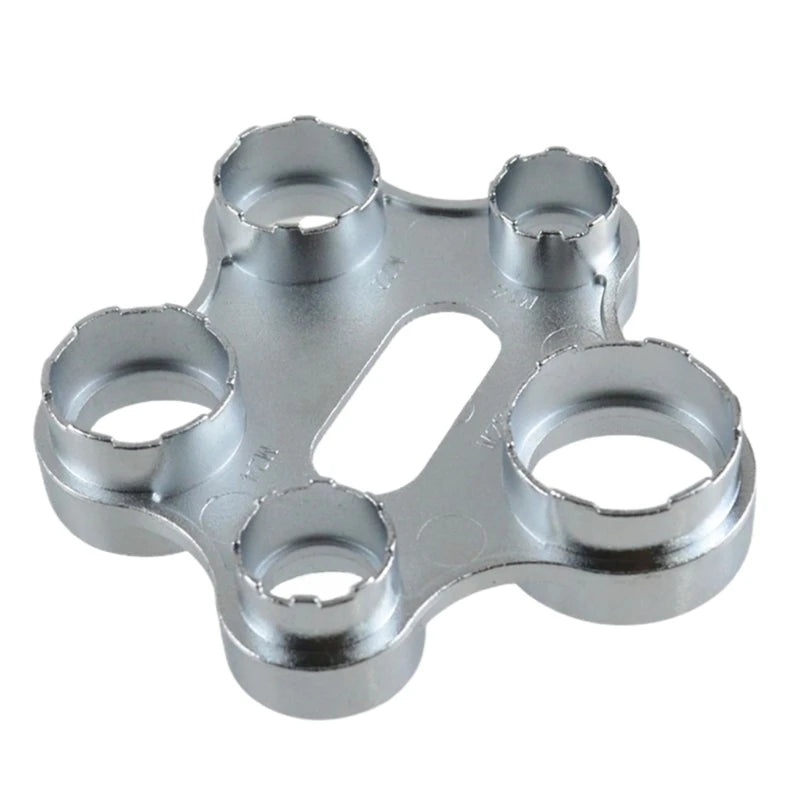 6in1 Wrench Faucet Aerator Disassembly Wrench Water Flows Adjusting Faucet Bubbler Wrench Plumber Wrench
